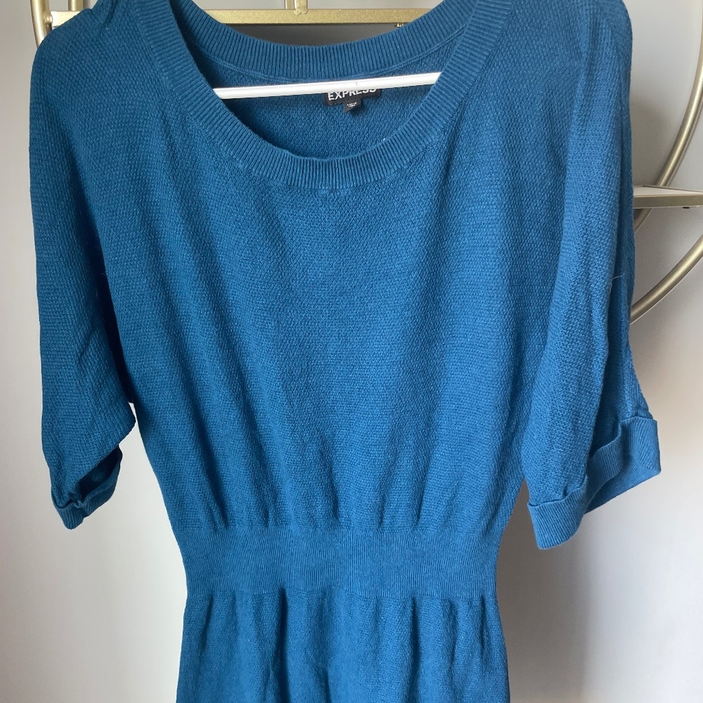 Fitted Sweater Dress